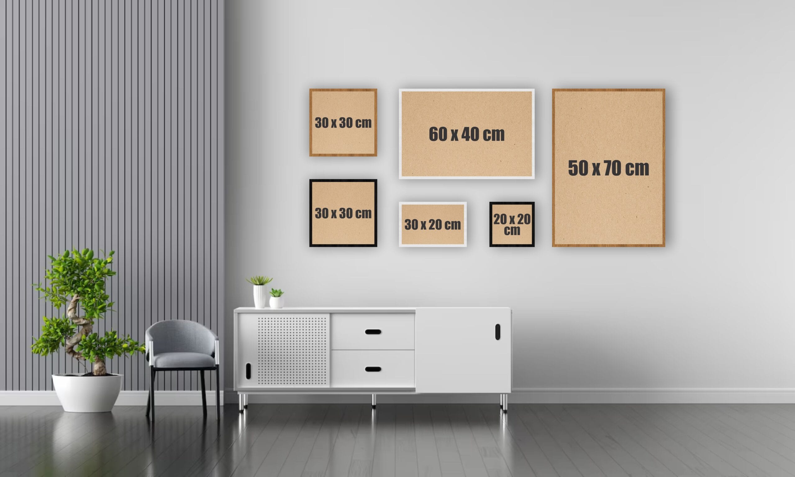 HOME - Galerie 6 Tablouri cu Ramă - imagine 2