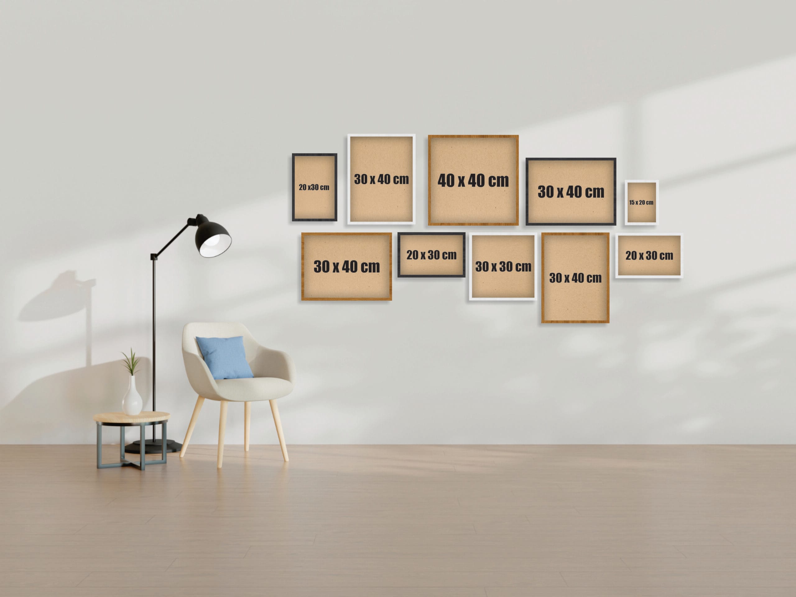 FLASH - Galerie 10 Tablouri cu Ramă - imagine 2