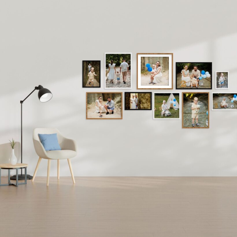 FLASH - Galerie 10 Tablouri cu Ramă